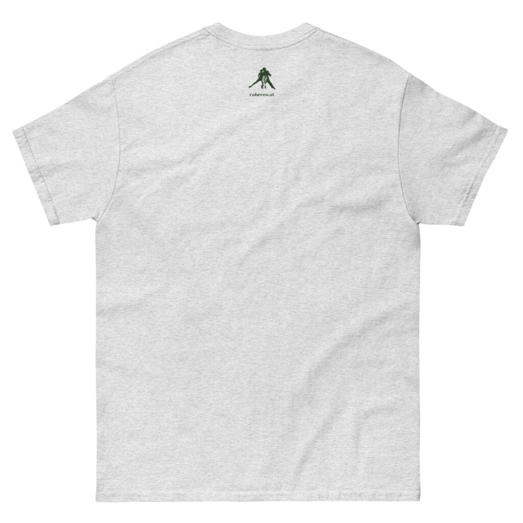 mens-classic-tee-ash-back-64ec58908e37e.jpg Lead and Follow - Herren-T-Shirt