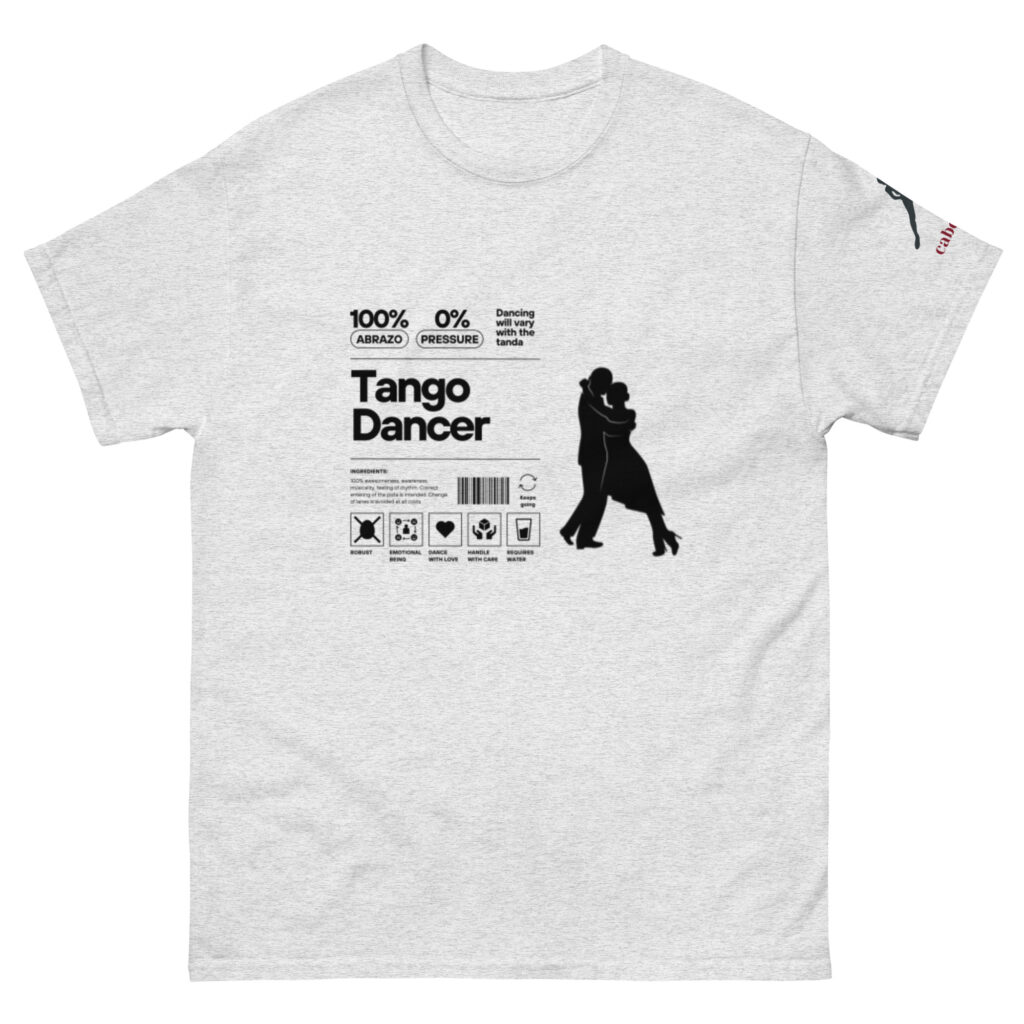 Tango Dancer Anleitung - Herren T-Shirt