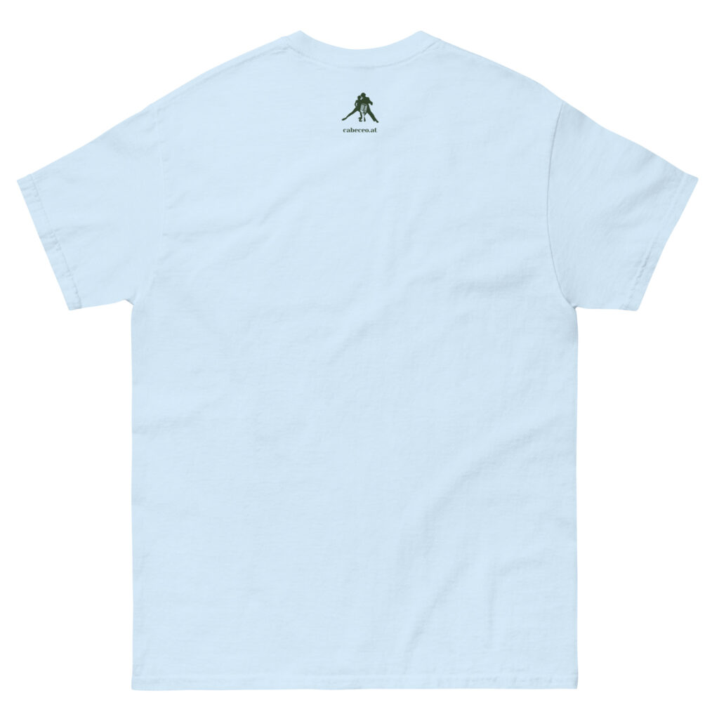 mens-classic-tee-light-blue-back-64ec58908e158.jpg Lead and Follow - Herren-T-Shirt