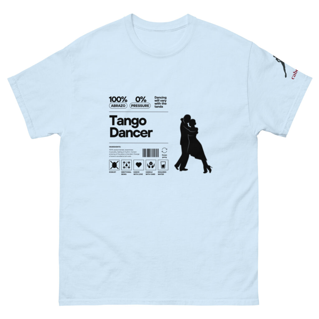 Tango Dancer Anleitung - Herren T-Shirt
