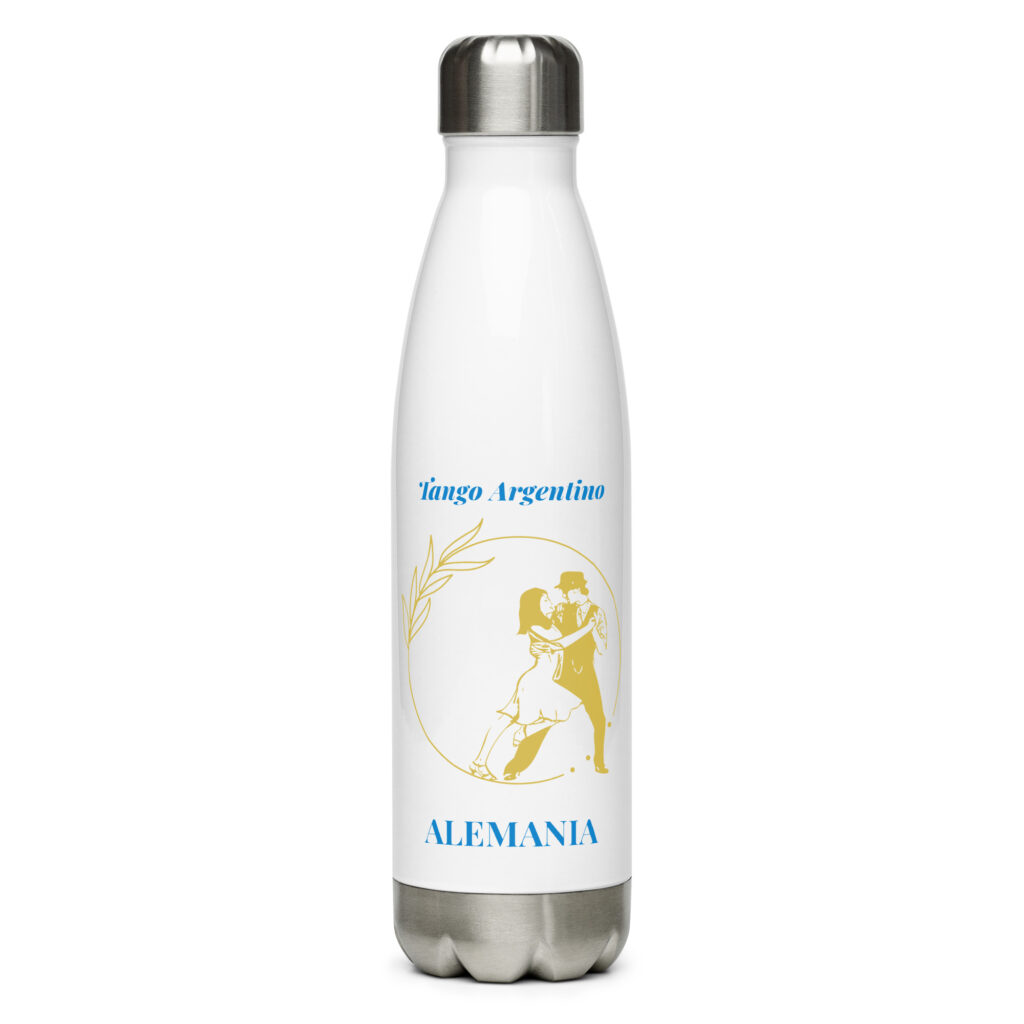 Tango Argentino Alemania - Edelstahl Trinkflasche
