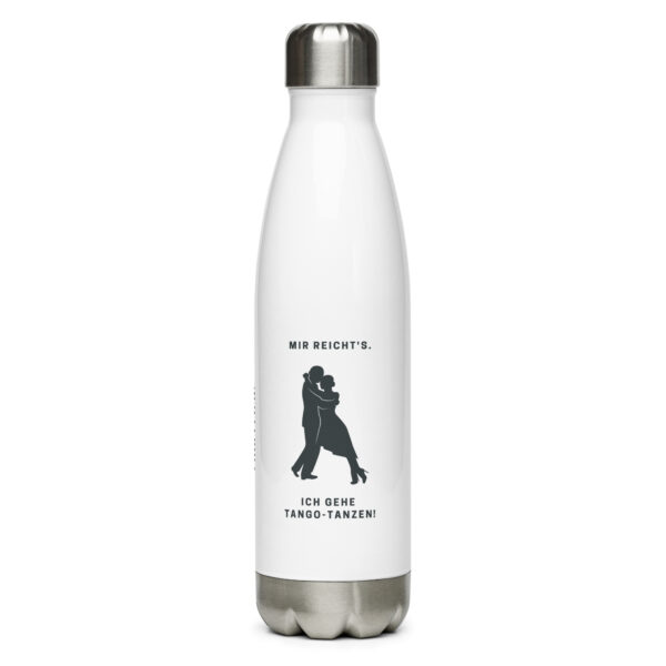 Ich gehe Tango tanzen - Edelstahl Trinkflasche