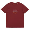 mirada, cabeceo, abrazo - Unisex-Bio-Baumwoll-T-Shirt