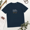 mirada, cabeceo, abrazo - Unisex-Bio-Baumwoll-T-Shirt