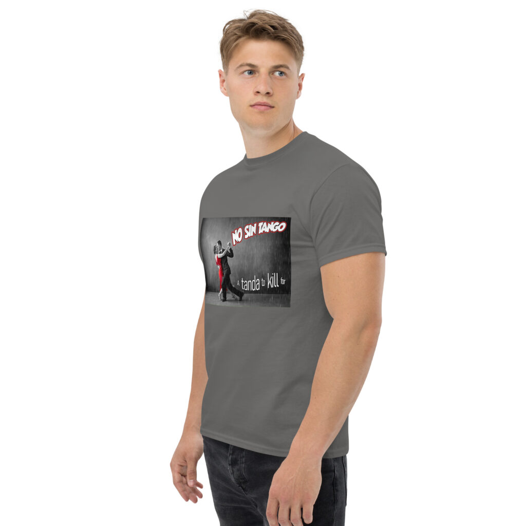mens-classic-tee-charcoal-left-front-6500aae60fa1f.jpg A tanda to kill for - Klassisches Herren-T-Shirt