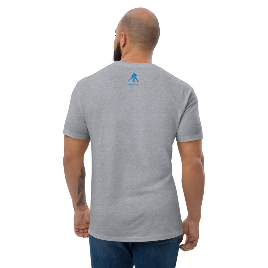 mens-fitted-t-shirt-heather-grey-back-6506cc1105703.jpg Tango Argentino - Kurzärmeliges Herren T-Shirt