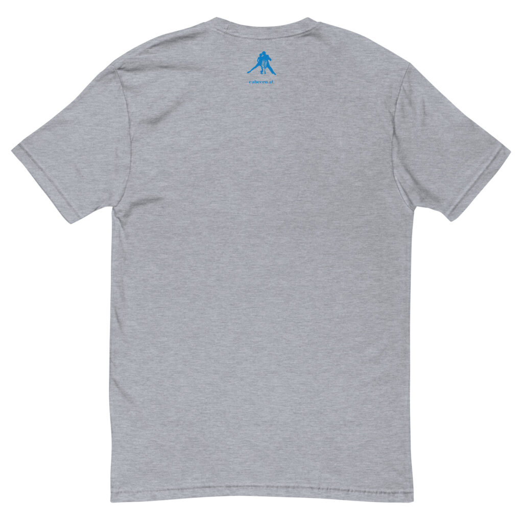 mens-fitted-t-shirt-heather-grey-back-6506cc1105c48.jpg Tango Argentino - Kurzärmeliges Herren T-Shirt