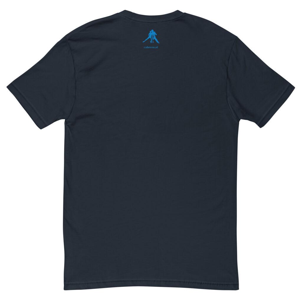 mens-fitted-t-shirt-midnight-navy-back-6506cc1105b48.jpg Tango Argentino - Kurzärmeliges Herren T-Shirt