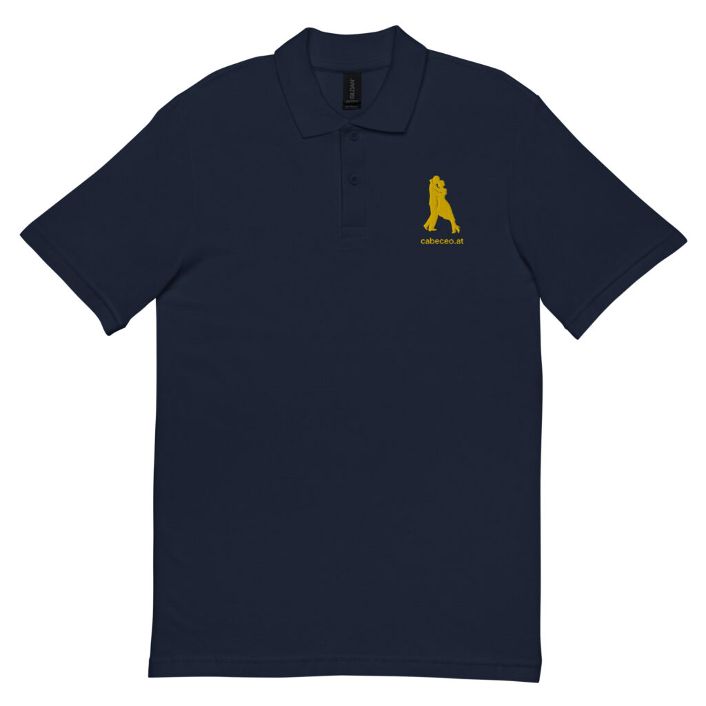 unisex-pique-polo-shirt-navy-front-64f777609bc93.jpg Volcada - Tango Piqué-Poloshirt Herren