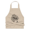 Tango Schlagworte - Schürze aus Bio-Baumwolle