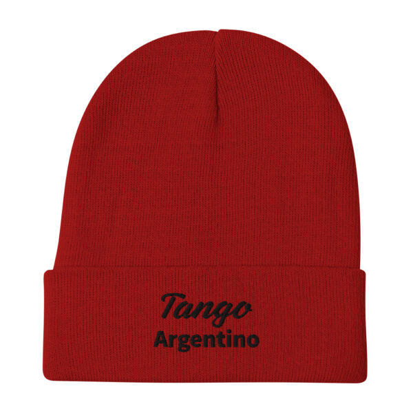 Bestickte Beanie Tango Argentino