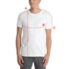 If you can read this - Dunkel - Kurzärmeliges Unisex-T-Shirt