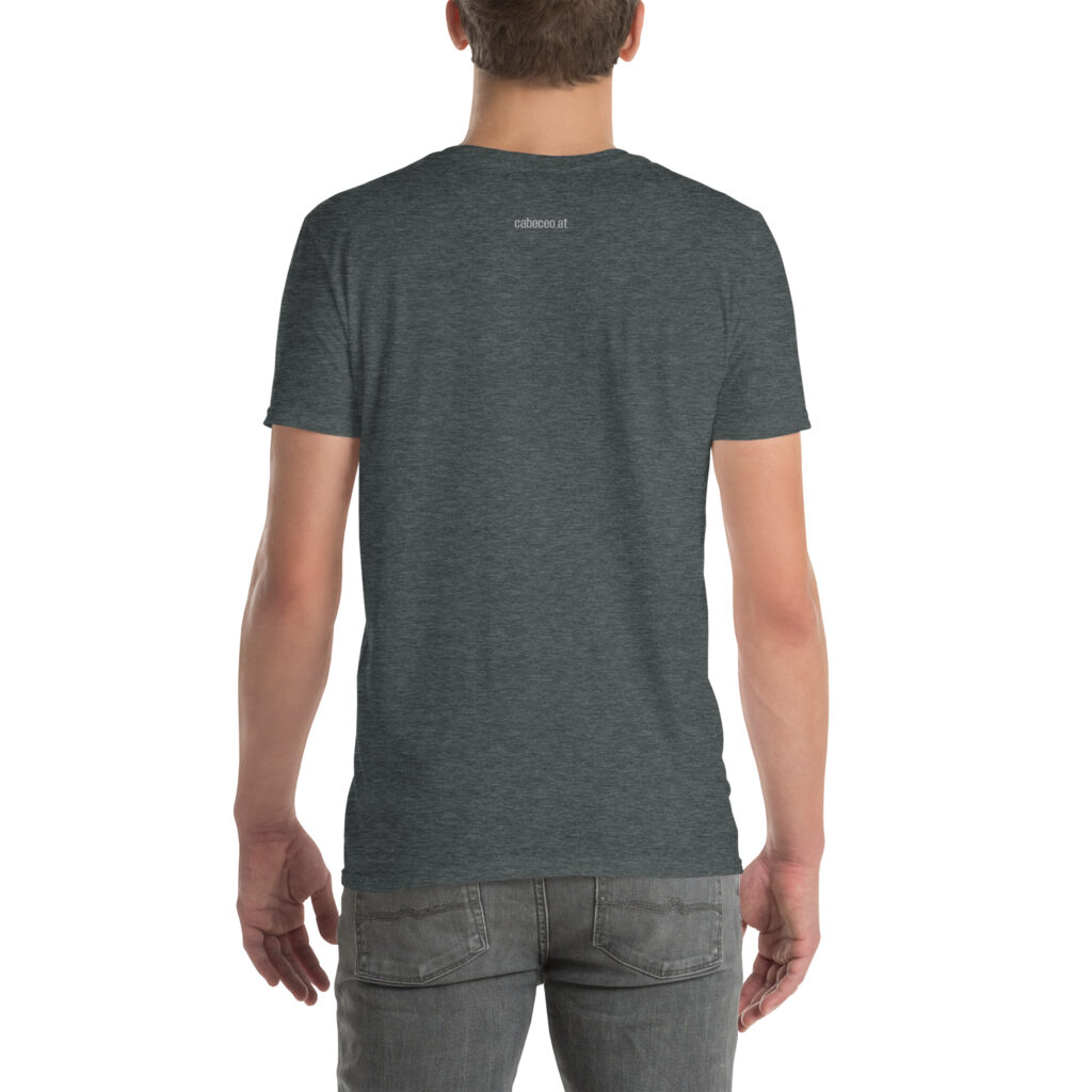 If you can read this - Dunkel - Kurzärmeliges Unisex-T-Shirt