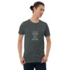 If you can read this - Dunkel - Kurzärmeliges Unisex-T-Shirt