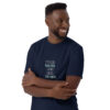 If you can read this - Dunkel - Kurzärmeliges Unisex-T-Shirt