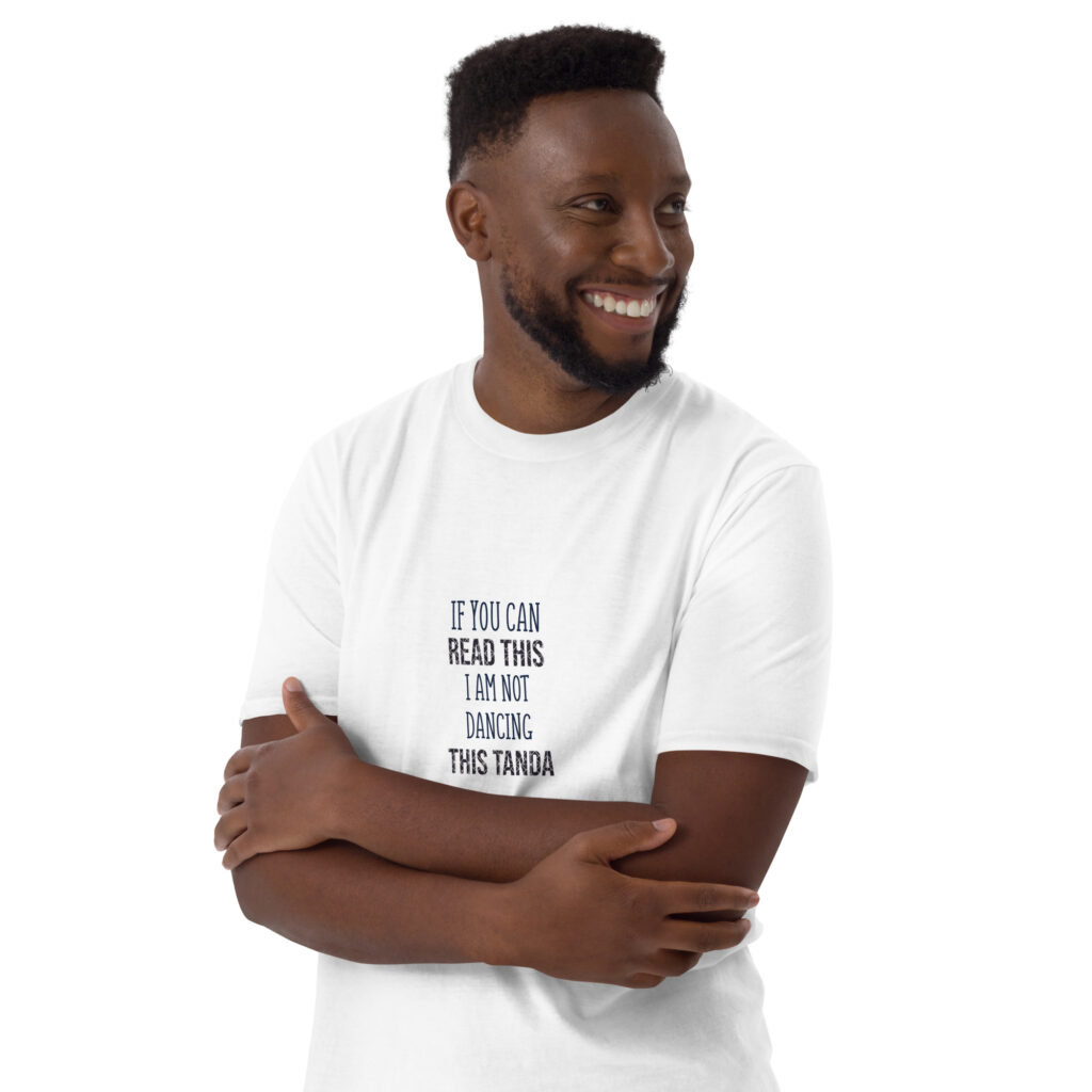 If you can read this - Kurzärmeliges Unisex-T-Shirt