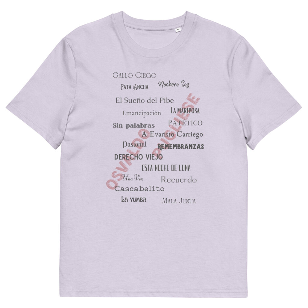 Osvaldo Pugliese - Unisex-Bio-Baumwoll-T-Shirt