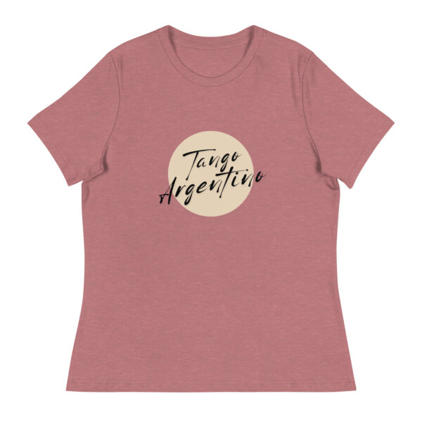 Tango Argentino - Lockeres Damen-T-Shirt Hell