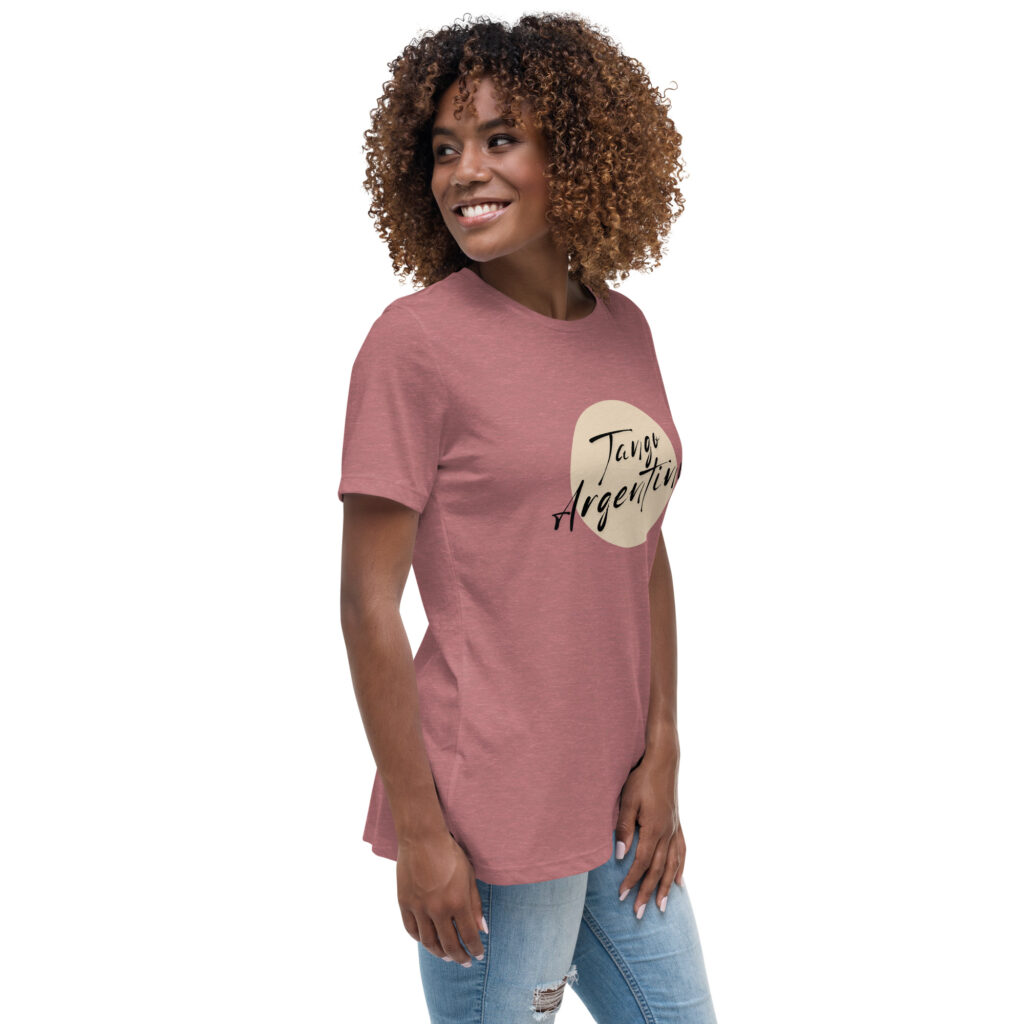 Tango Argentino - Lockeres Damen-T-Shirt Hell