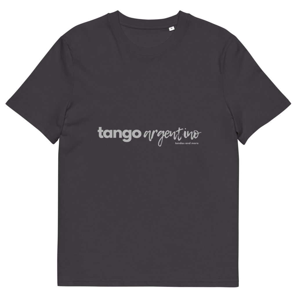 Tango Argentino - Unisex-Bio-Baumwoll-T-Shirt Dunkel