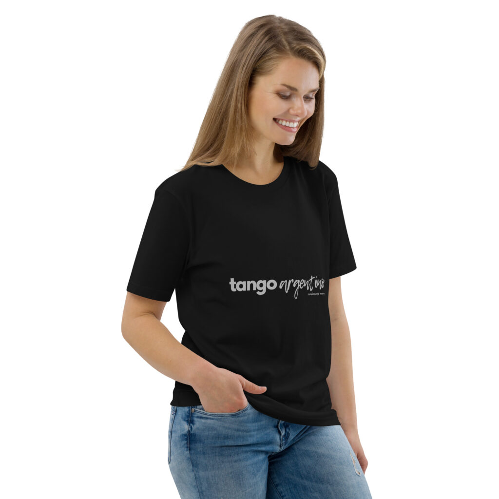 Tango Argentino - Unisex-Bio-Baumwoll-T-Shirt Dunkel