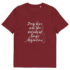Deep Dive - Schrift Hell - Unisex-Bio-Baumwoll-T-Shirt