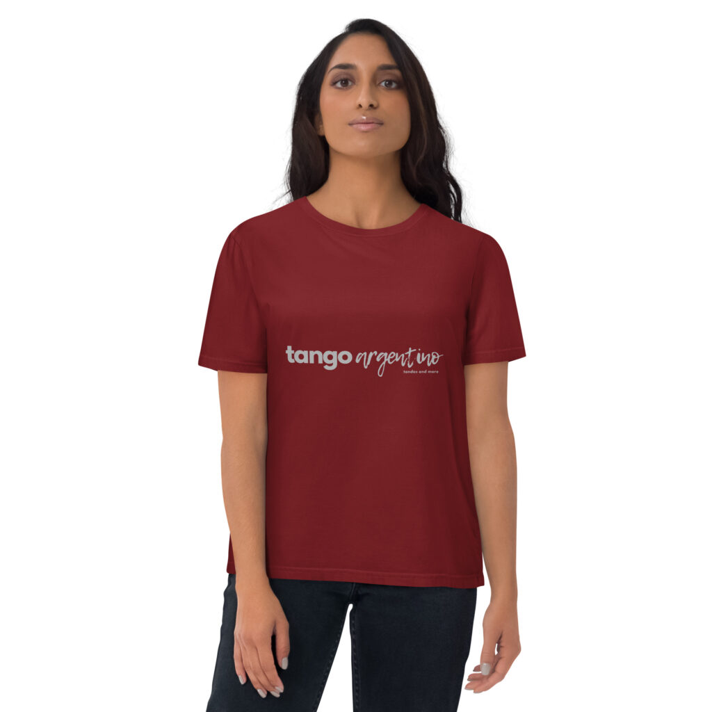 Tango Argentino - Unisex-Bio-Baumwoll-T-Shirt Dunkel
