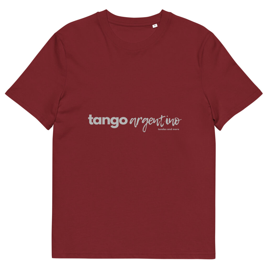 Tango Argentino - Unisex-Bio-Baumwoll-T-Shirt Dunkel