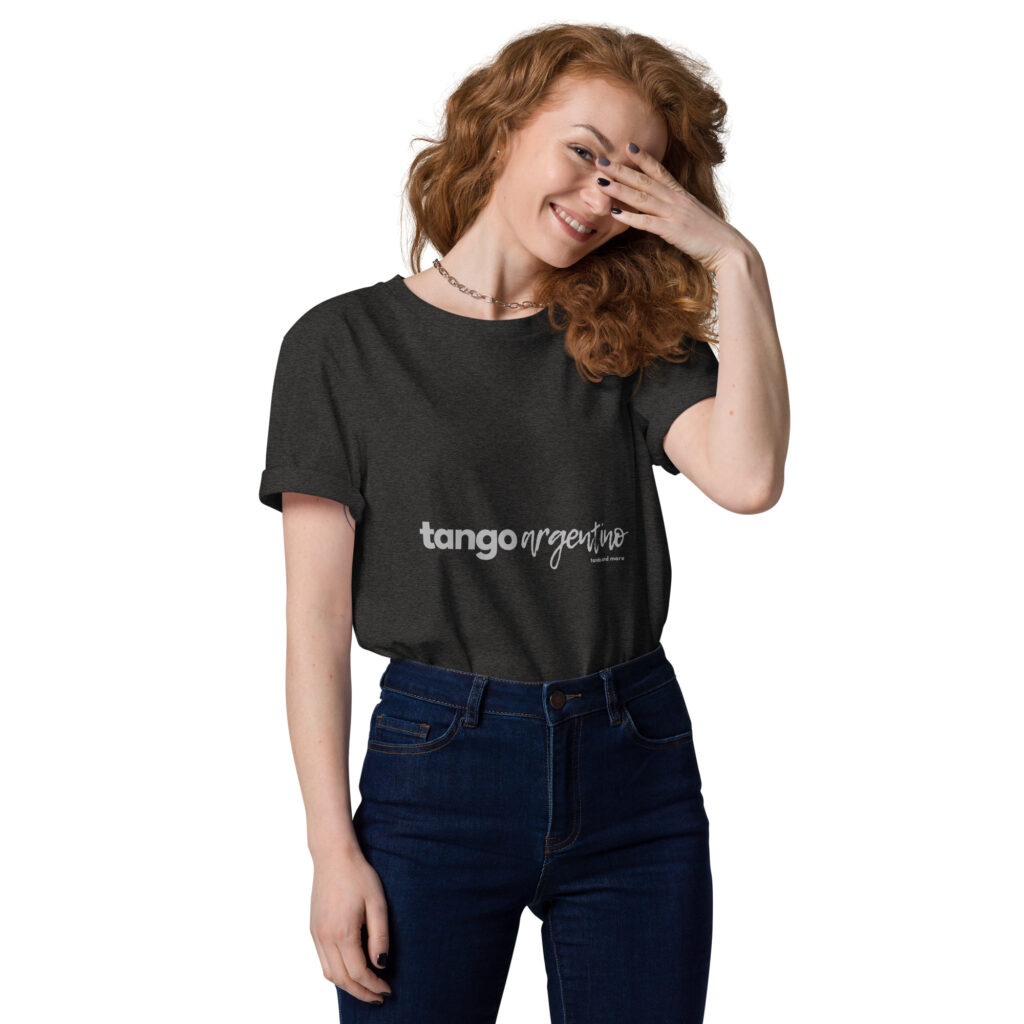 Tango Argentino - Unisex-Bio-Baumwoll-T-Shirt Dunkel