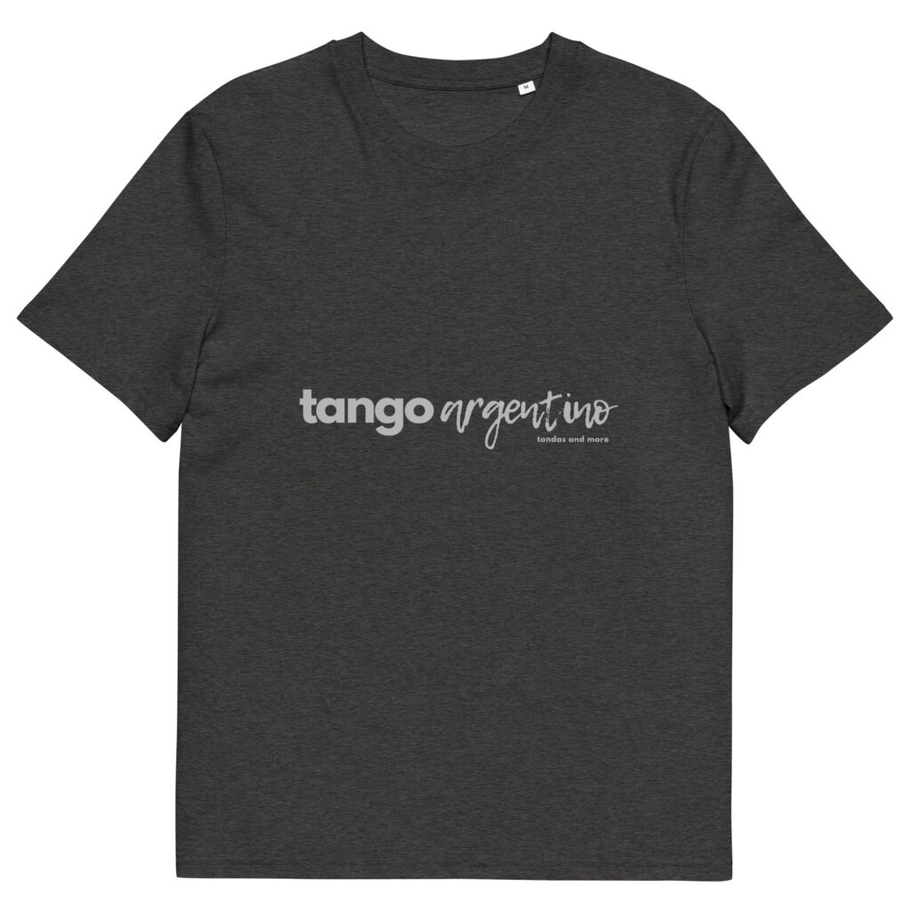 Tango Argentino - Unisex-Bio-Baumwoll-T-Shirt Dunkel