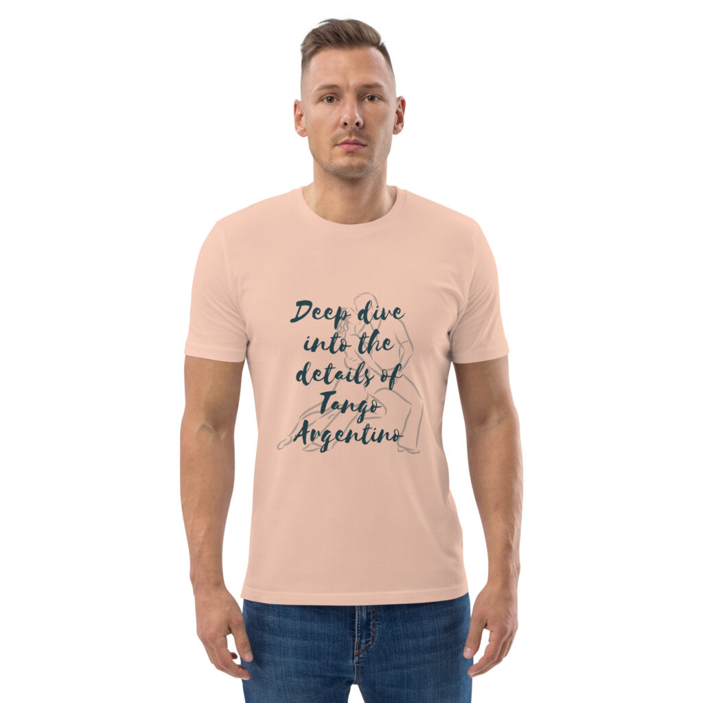 Deep Dive - Schrift Dunkel - Unisex-Bio-Baumwoll-T-Shirt