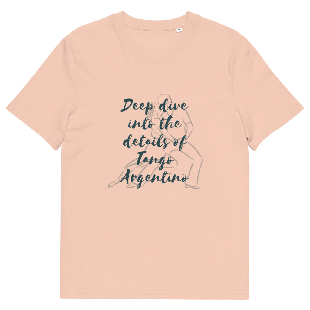Deep Dive - Schrift Dunkel - Unisex-Bio-Baumwoll-T-Shirt