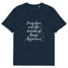 Deep Dive - Schrift Hell - Unisex-Bio-Baumwoll-T-Shirt