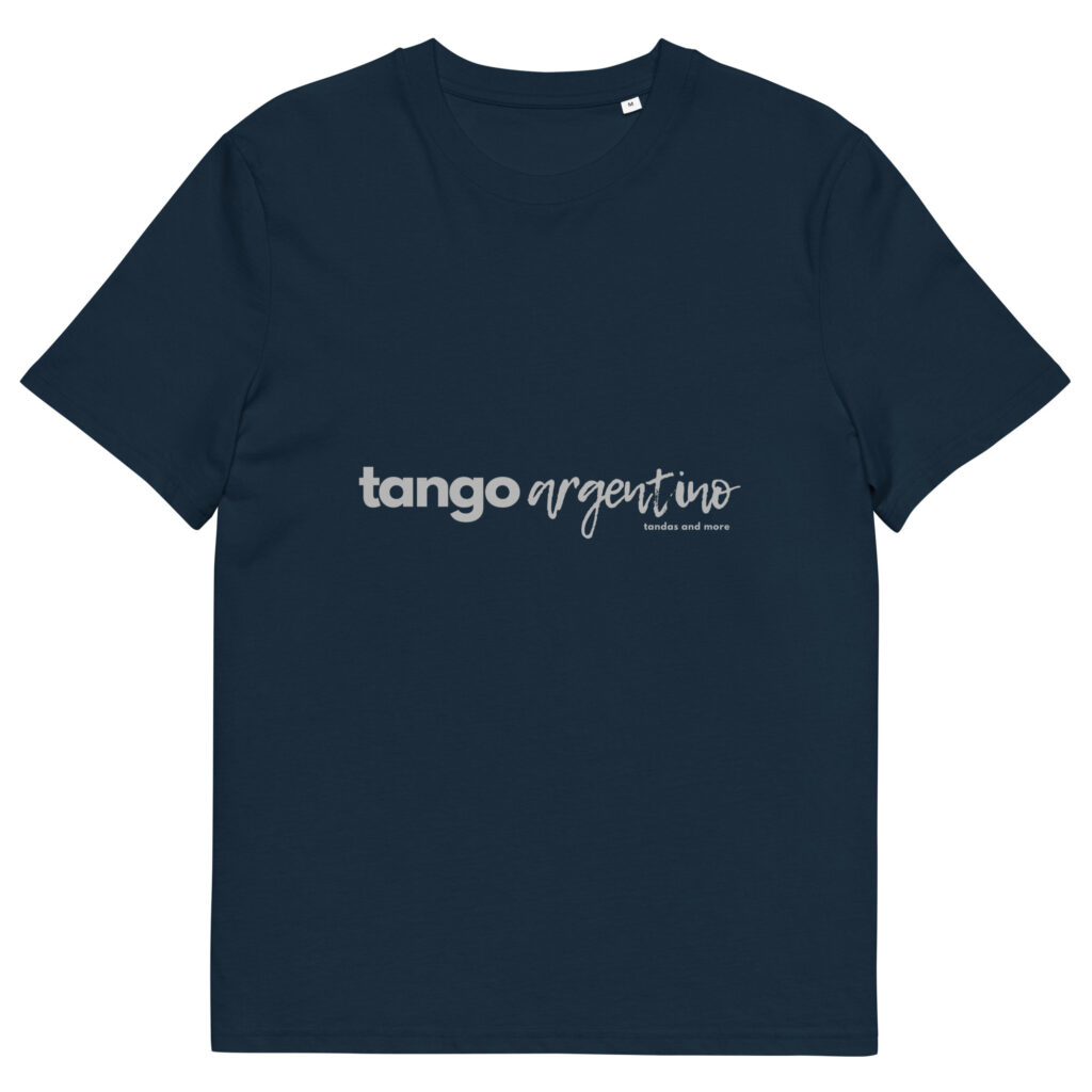 Tango Argentino - Unisex-Bio-Baumwoll-T-Shirt Dunkel