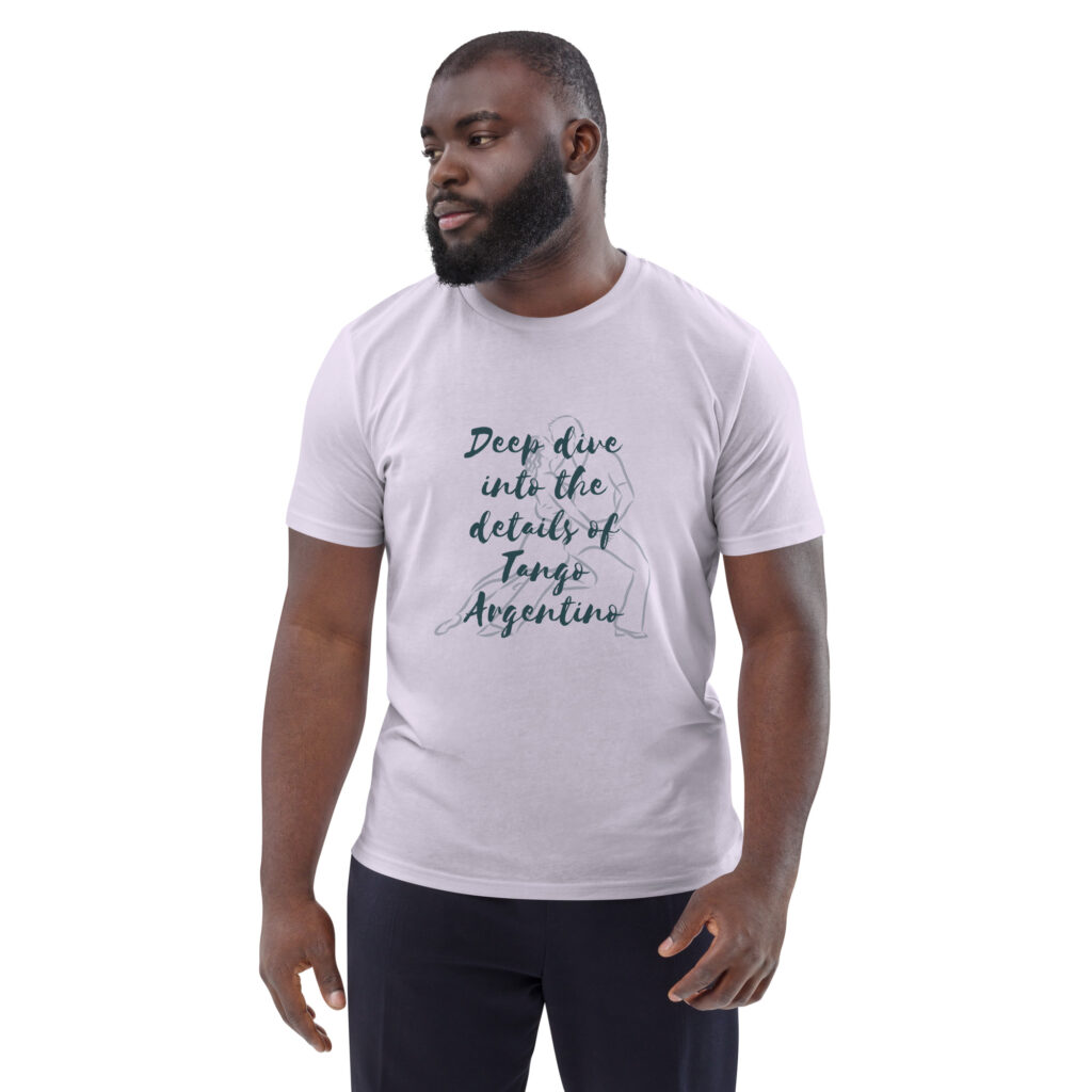 Deep Dive - Schrift Dunkel - Unisex-Bio-Baumwoll-T-Shirt