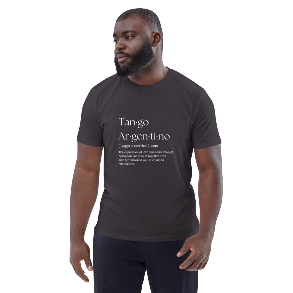 Tango Argentino Definition - Unisex-Bio-Baumwoll-T-Shirt