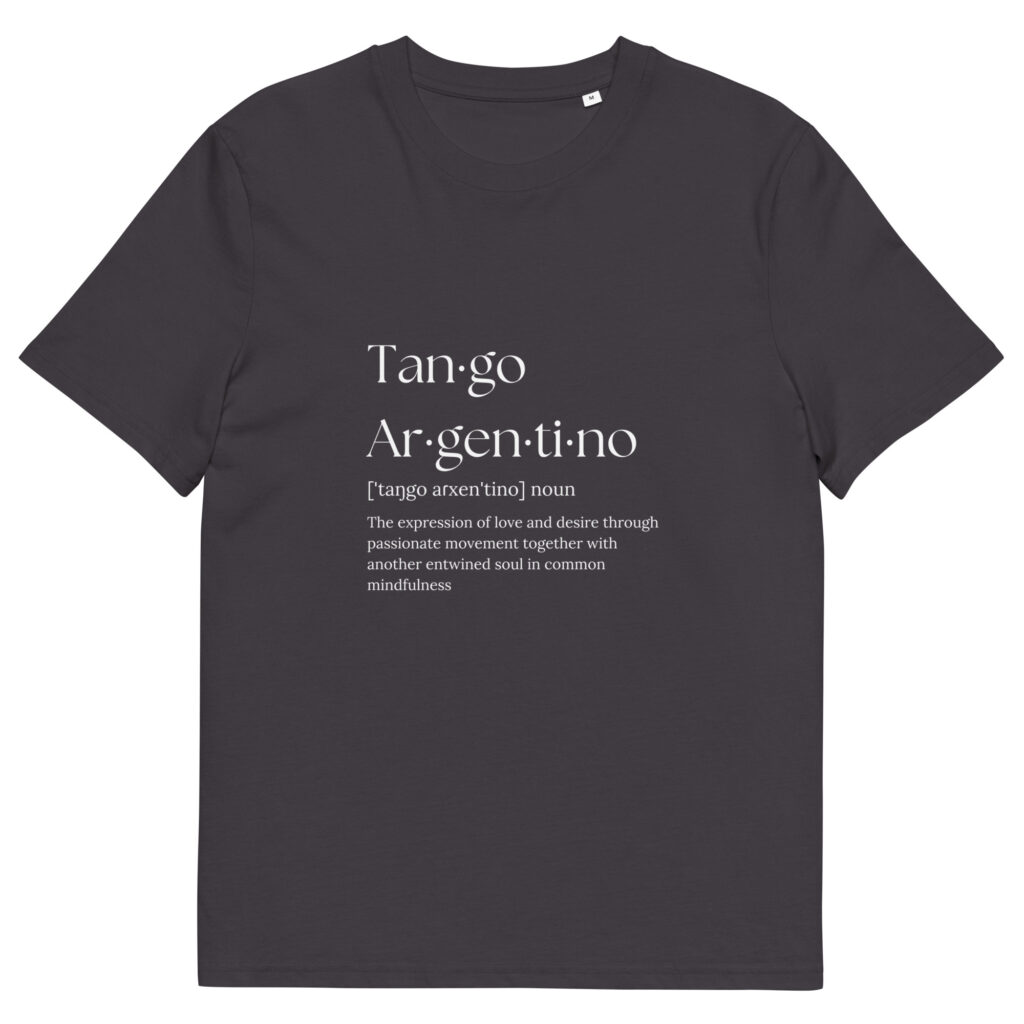 Tango Argentino Definition - Unisex-Bio-Baumwoll-T-Shirt