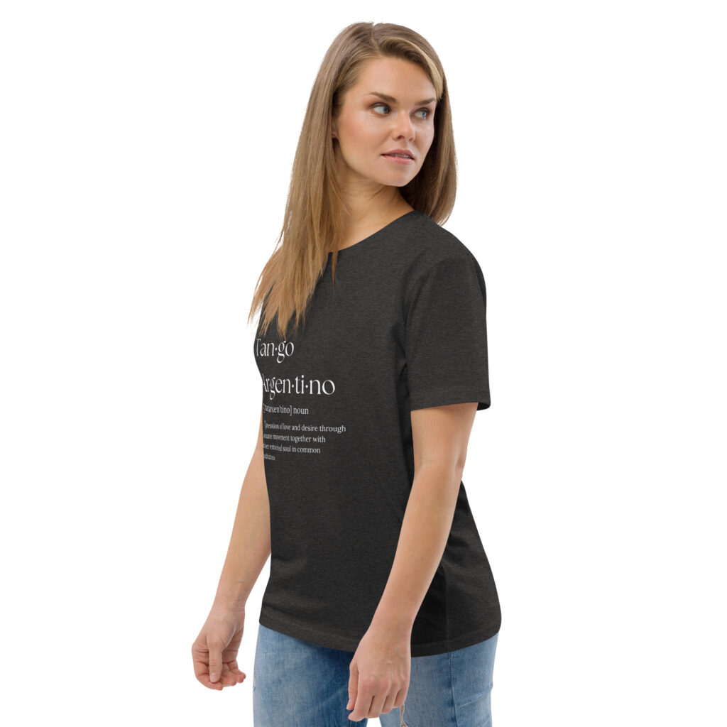 Tango Argentino Definition - Unisex-Bio-Baumwoll-T-Shirt