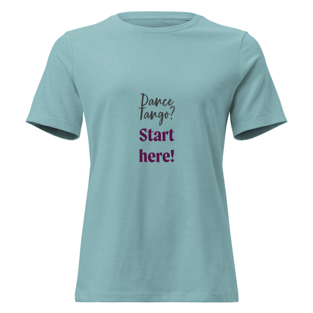 Dance Tango? - Lockeres Damen-T-Shirt